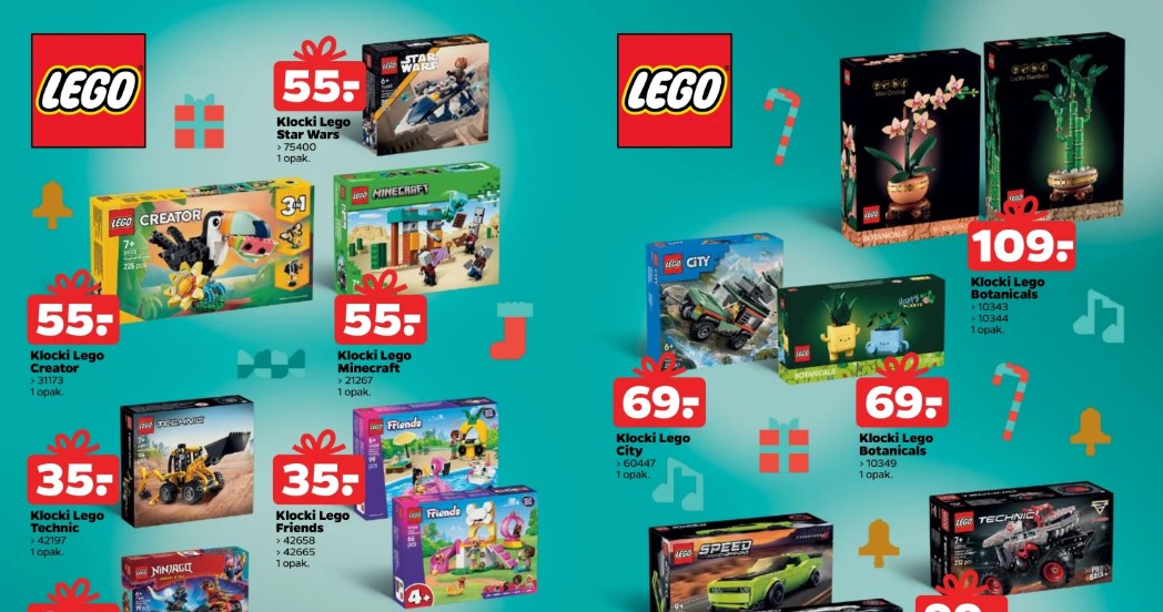 Świąteczna oferta LEGO w Netto /Netto /INTERIA.PL