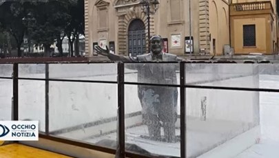 Świąteczna wpadka we Włoszech. Pavarotti utknął w lodowisku, wdowa w szoku