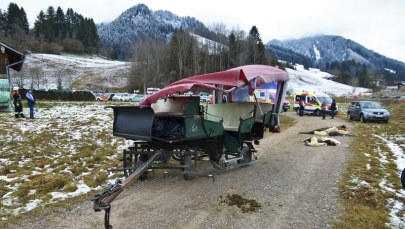 Świąteczna wycieczka zakończyła się wypadkiem. Wielu poszkodowanych