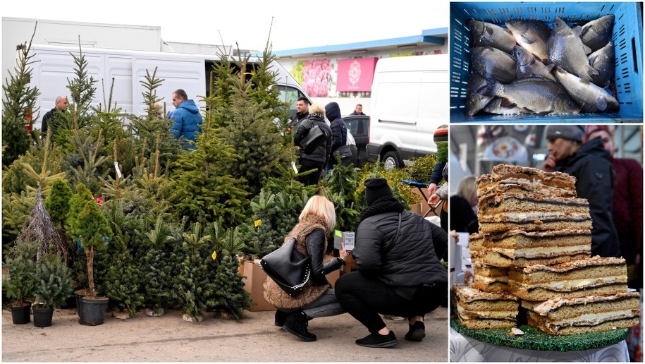 Świąteczne przygotowania - i zakupy - są już na ostatniej prostej /Fot. Darek Delmanowicz, Marcin Bielecki /PAP