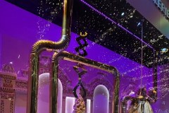 Świąteczne witryny paryskiego domu towarowego Galeries Lafayette