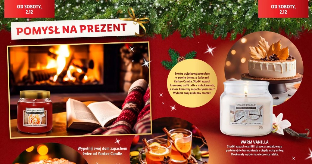 Świąteczne Yankee Candle w Lidlu /Lidl /INTERIA.PL