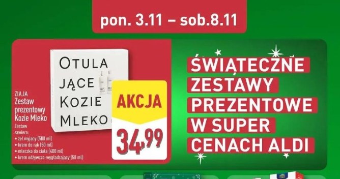 Świąteczne zestawy prezentowe w Aldi /Aldi /INTERIA.PL