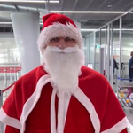 Świąteczny spot Straży Granicznej. "Funkcjonariusze odprawili świętego Mikołaja"