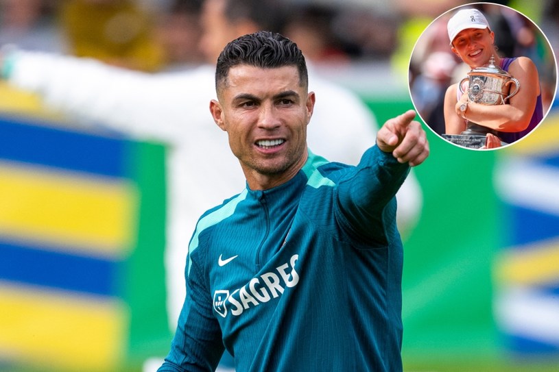 Świątek, Ronaldo i magiczne słowo. Niebywałe, co zrobi Portugalczyk na Euro