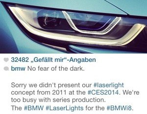 Światła laserowe /BMW