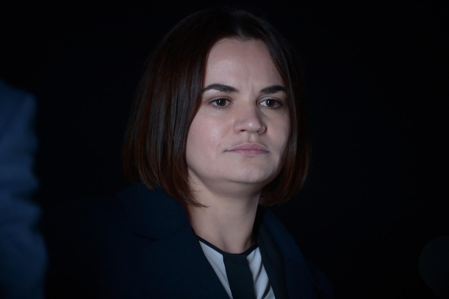 Swiatłana Cichanouska / 	Marcin Obara  /PAP