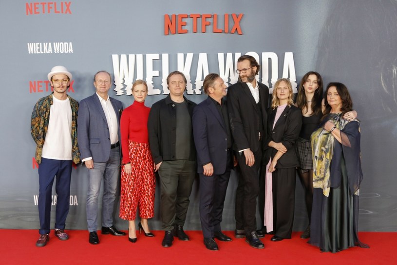 Światowa premiera serialu Netflix "Wielka woda" we Wrocławiu /Piotr Zajac/REPORTER /East News