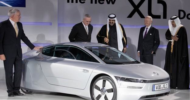 Światowa premiera volkswagena XL1 w Katarze /Informacja prasowa