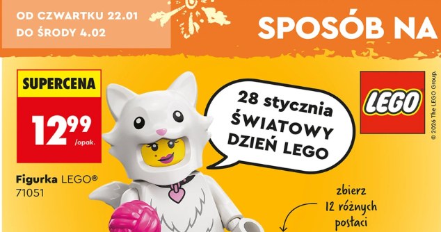 Światowy Dzień LEGO coraz bliżej! Minifigurki LEGO w Biedronce za 12,99 zł /Biedronka /INTERIA.PL