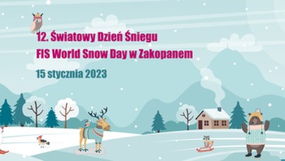 ​Światowy Dzień Śniegu. Obchody w Zakopanem już po raz dwunasty