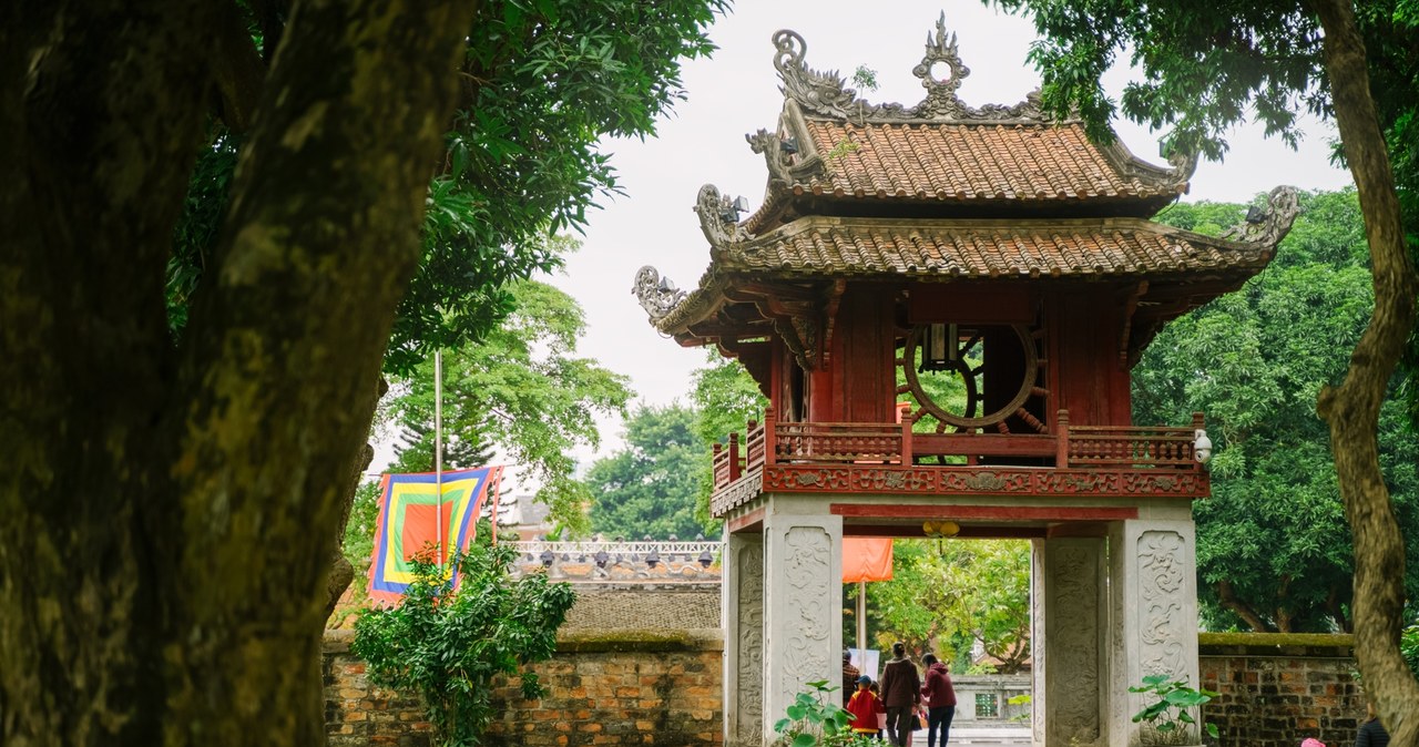 Świątynia Literatury w Hanoi. /123RF/Picsel, 123RF/Picsel /INTERIA.PL
