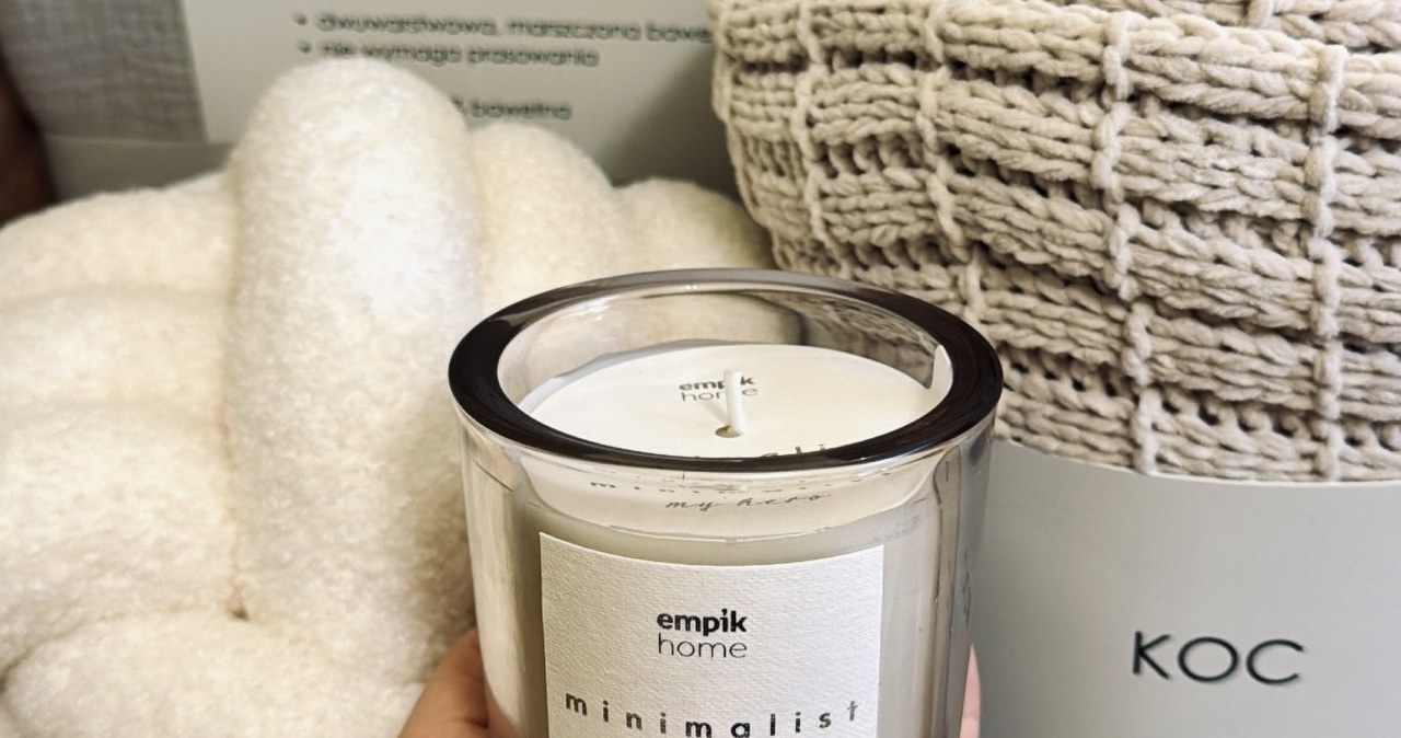 Świeca sojowa z kolekcji minimalist - My Hero /Materiały własne /INTERIA.PL