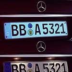 Świecące tablice Mercedesa