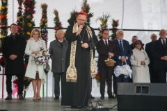 Święcenie pokarmów na krakowskim rynku 