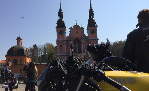 Święconka na motocyklach w Świętej Lipce