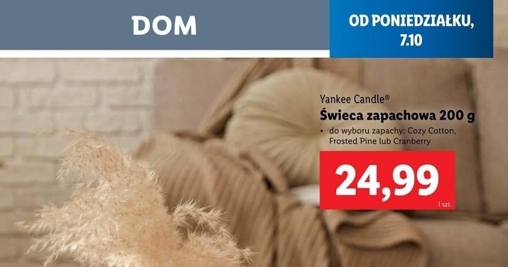 Świeczki Yanke Candle w Lidlu /Lidl /INTERIA.PL