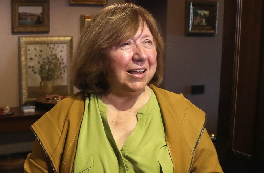 Swietłana Aleksijewicz / 	Valery Sharifulin    /PAP/EPA