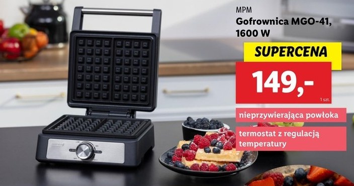 Świetna gofrownica w Lidlu /Lidl /INTERIA.PL