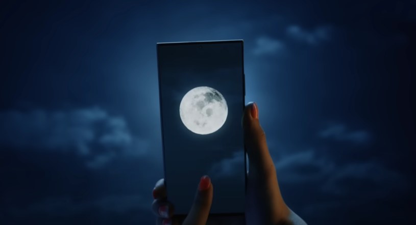 Świetne foty księżyca z Samsunga to fake? No niekoniecznie /Zrzut ekranu/YouTube/Samsung/"Galaxy S23 Ultra Official Film: Epic Nightography | Samsung" /materiał zewnętrzny