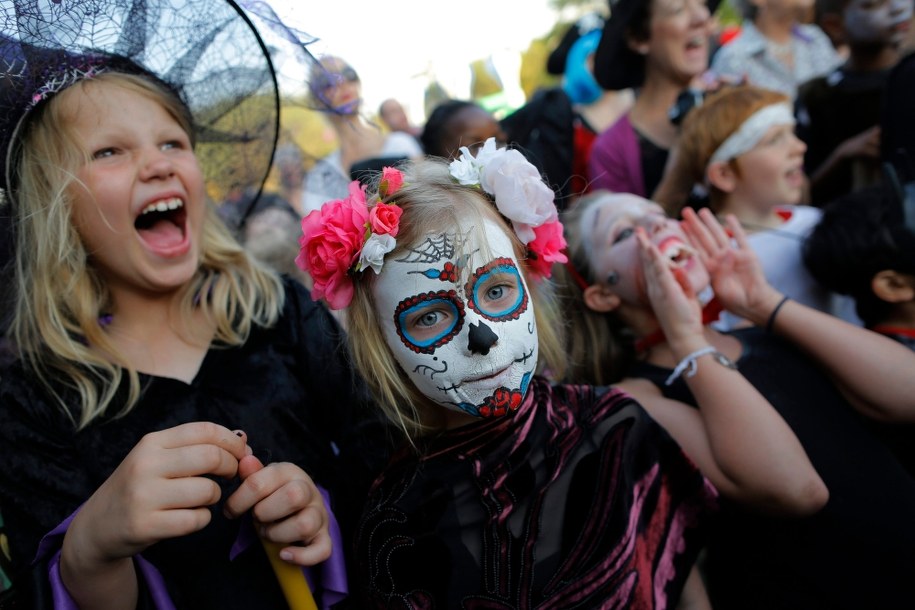 Święto Halloween w USA /Kim Ludbrook  /PAP/EPA