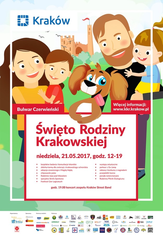 Święto Rodziny Krakowskiej /Urząd Miasta Krakowa /Materiały prasowe