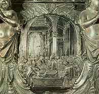Święty Stanisław, fragmeny sarkofagu z katedry na Wawelu /Encyklopedia Internautica