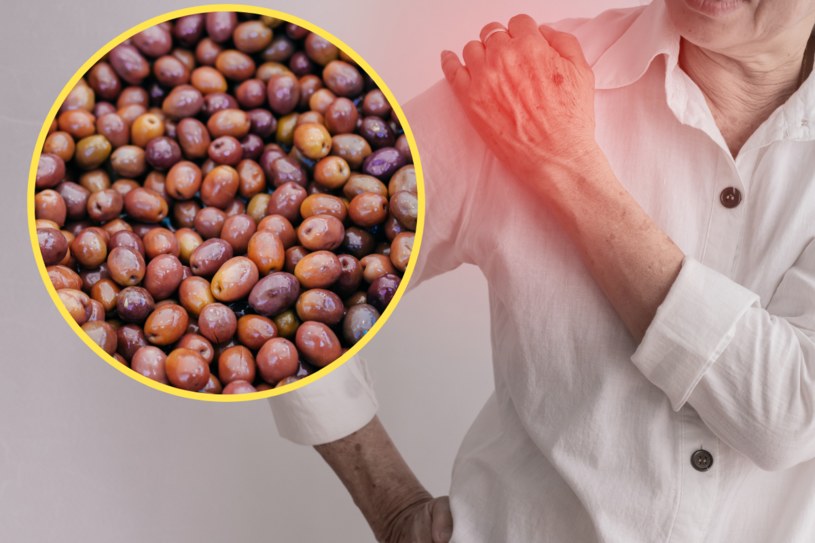 Świeże oliwki lub ekstrakt z oliwek wspomaga leczenie zapalenia stawów, są też naturalnym sposobem na ból /123RF/PICSEL