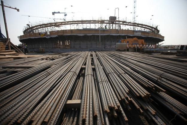 Świnoujście - plac budowy terminalu LNG. Fot. Daniel Szysz /Reporter