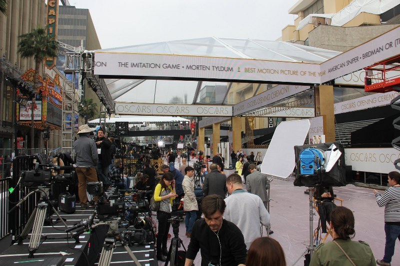 Swój sprzęt instalują największe światowe media /Paweł Żuchowski /RMF FM