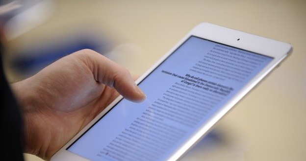 Swoją cegiełkę do produkcji nowych iPadów mini dorzuci Samsung? /AFP