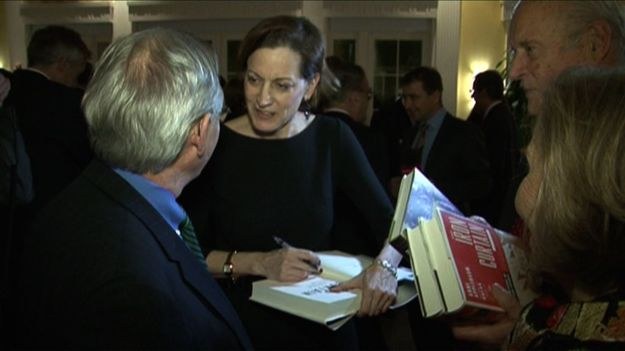 Swoje książki promowała  w sali konferencyjno-bankietowej w rezydencji ambasadora RP żona Radosława Sikorskiego, Anne Applebaum /Paweł Żuchowski /RMF FM