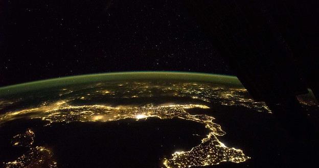Sycylia widok z Międzynarodowej Stacji Kosmicznej (ISS) /IAR/PAP