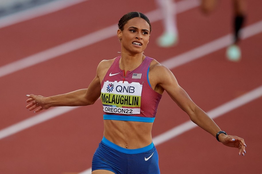 Sydney McLaughlin /Adam Warżawa /PAP