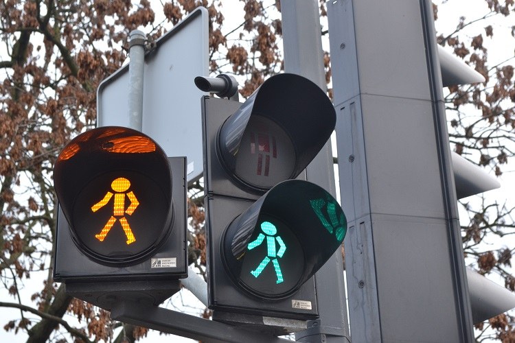 Sygnalizacja świetlna w Bydgoszczy /Paweł Balinowski /RMF FM