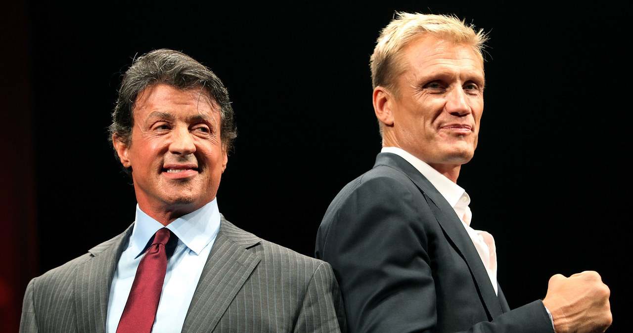 Sylvester Stallone, Dolph Lundgren /Kiyoshi Ota /Getty Images