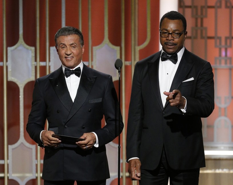 Sylvester Stallone i Carl Weathers w 2017 roku /Handout / Handout /Getty Images