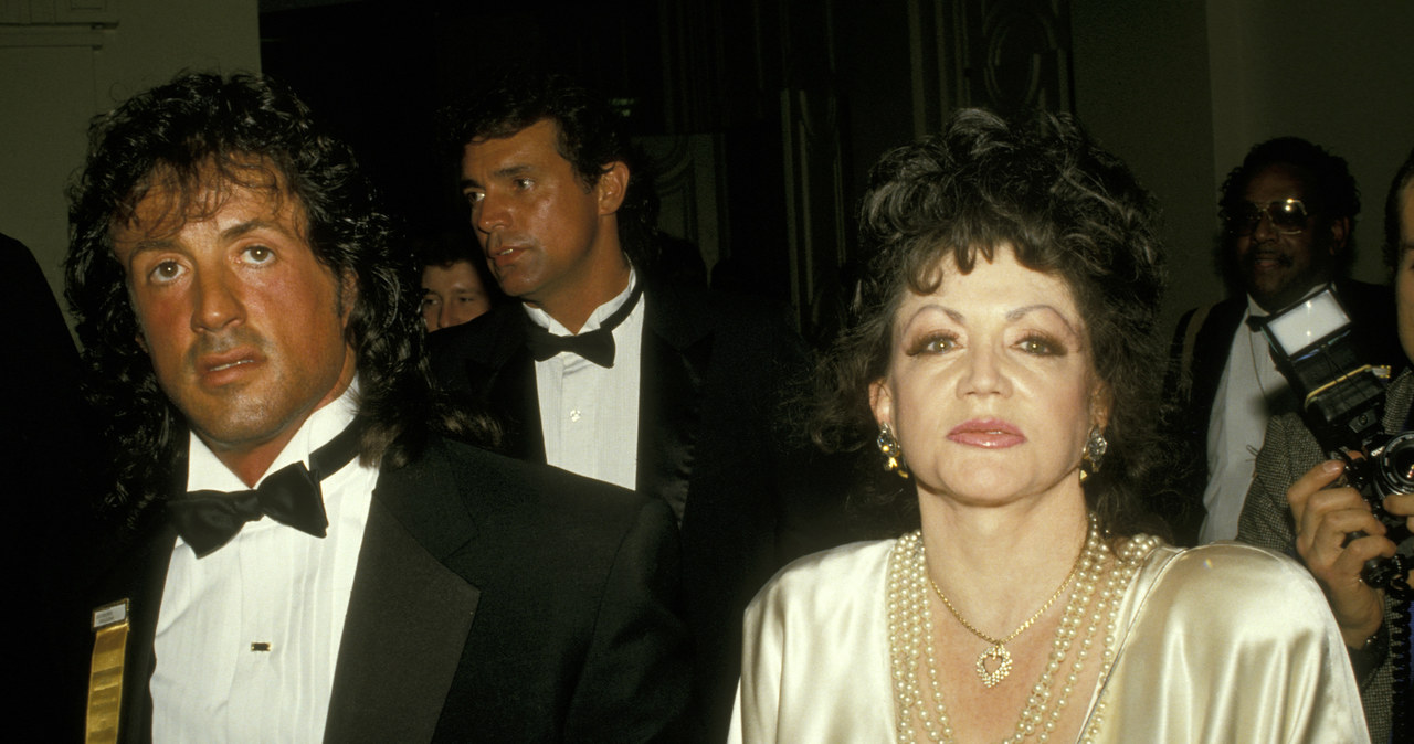 Sylvester Stallone i jego matka Jackie Stallone (1988) / Ron Galella/Ron Galella Collection  /Getty Images