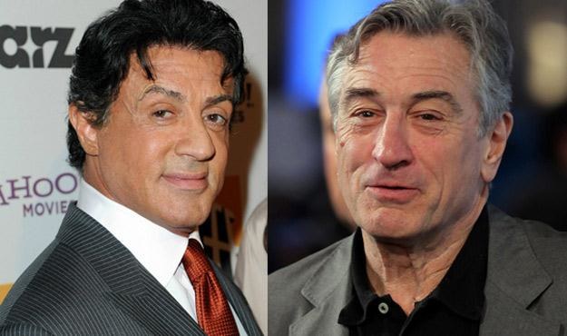 Sylvester Stallone i Robert De Niro - to będzie "starcie tytanów" /AFP
