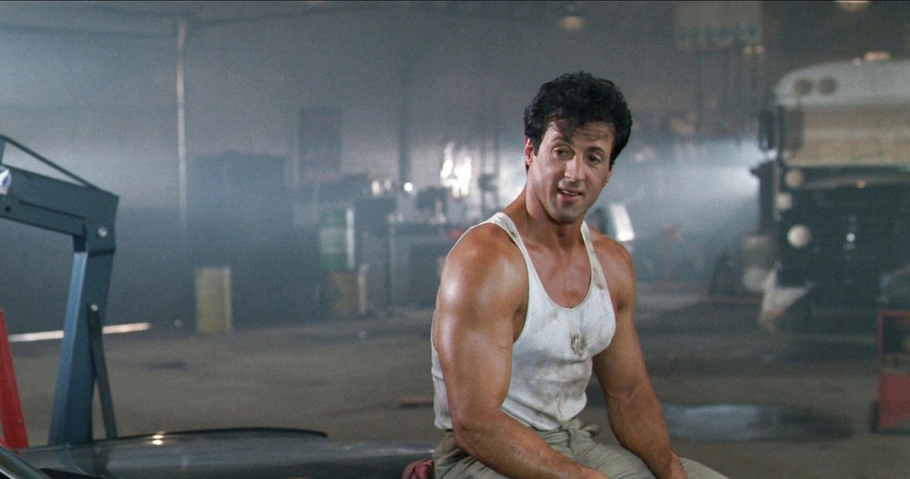 Sylvester Stallone w filmie "Osadzony" /Mary Evans/All Film Archive/Tristar Pictures/East News /East News