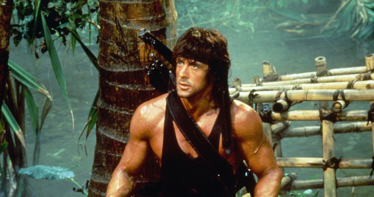 Sylvester Stallone w filmie "Rambo II" /Mary Evans/All Film Archive/Tristar Pictures/East News /East News