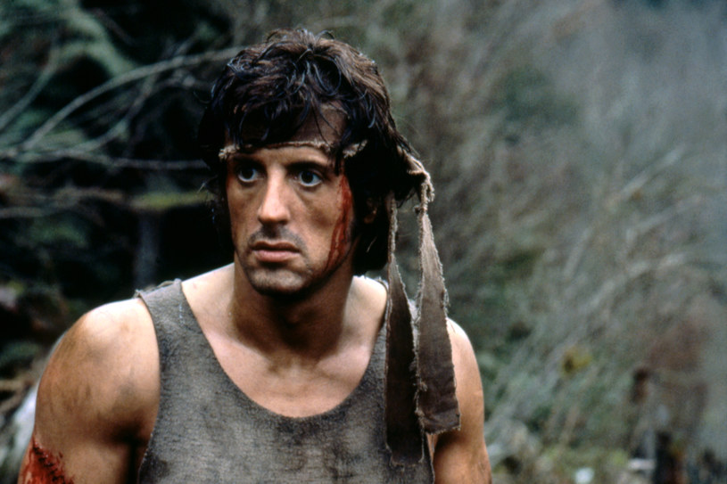Sylvester Stallone w filmie "Rambo: Pierwsza krew" (1992) /Sunset Boulevard/Corbis /Getty Images