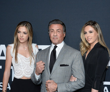 Sylvester Stallone z córkami