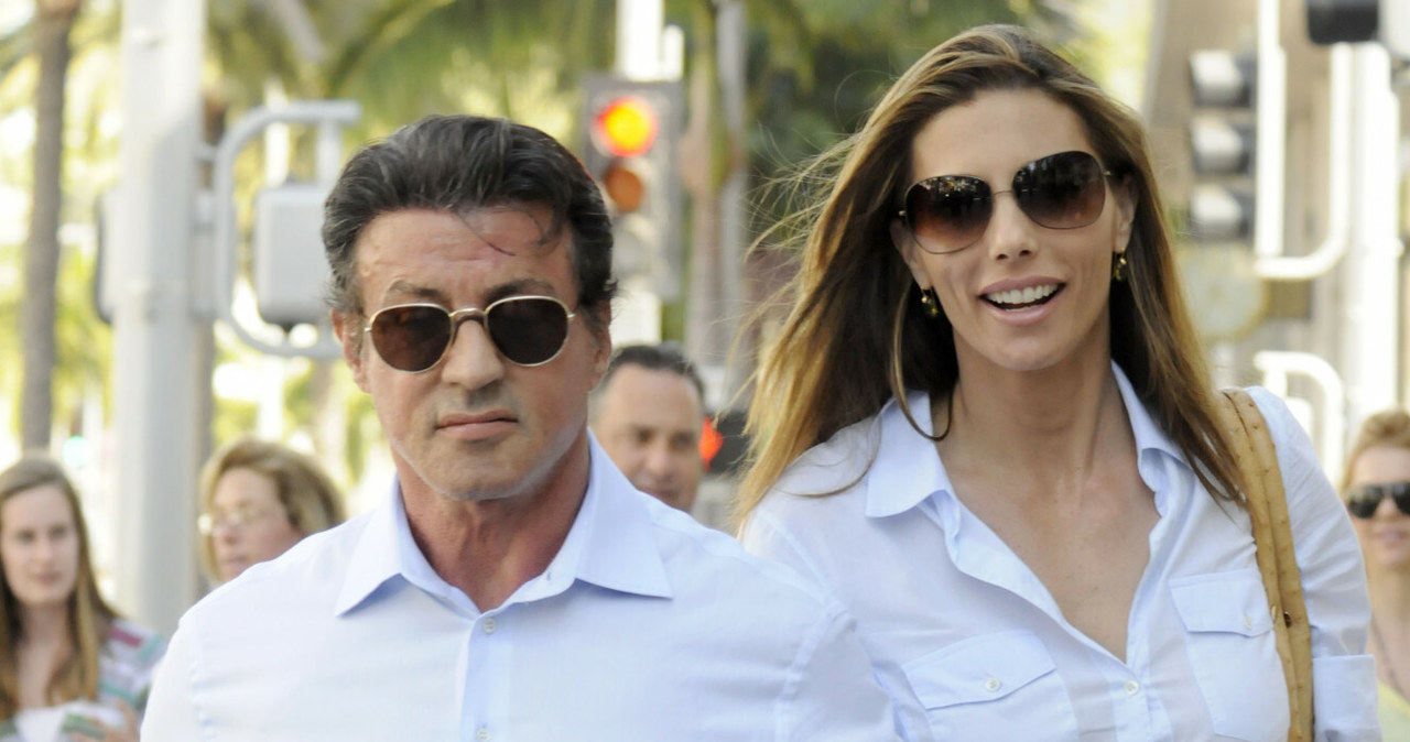 Sylvester Stallone z żoną Jennifer Flavin /Sultana / Splash News/EAST NEWS /East News