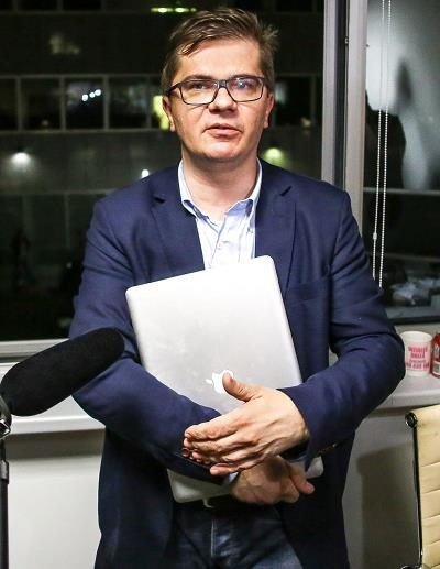 Sylwester Latkowski, red. naczelny "Wprost". Fot. PIOTR PIWOWARSKI /Agencja SE/East News