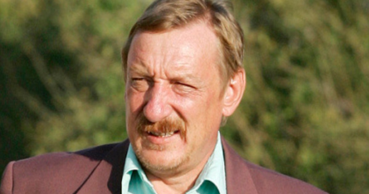 Sylwester Maciejewski na planie "Rancza", 2006 rok /AKPA /AKPA