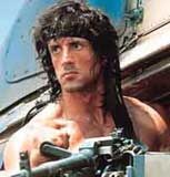 Sylwester Stallone jako John Rambo /