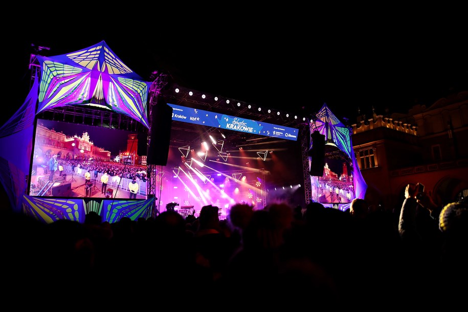 Sylwester w Krakowie 2019/2020 /	Łukasz Gągulski /PAP