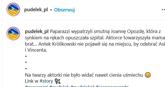 Sylwia Bomba ostro o Antku Królikowskim /Instagram