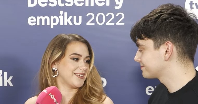 Sylwia Przybysz i Jan Dąbrowski  - Bestsellery Empiku 2022 /pomponik exclusive